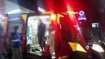 Segurando dois salames, homem pede socorro na Rua Europa após ser agredido