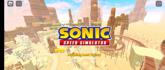 Sonic Speed Simulator Roblox Lost Valley Loading