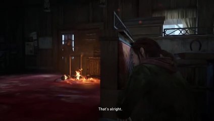 Ellie's Revenge: Stalking and Stealth Stabbing David in a Burning Restaurant
