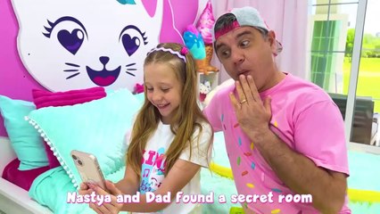 Nastya Plays with Dad
