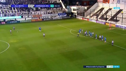 El gol de Nadalin para abrir el marcador