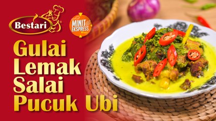 Gulai Lemak Daging Salai Pucuk Ubi