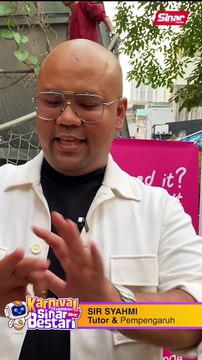 Gempak kata Sir @sirsyahmi92 ! mana taknya, pendidikan digital akan ada di Karnival Pendidikan Sinar Bestari.