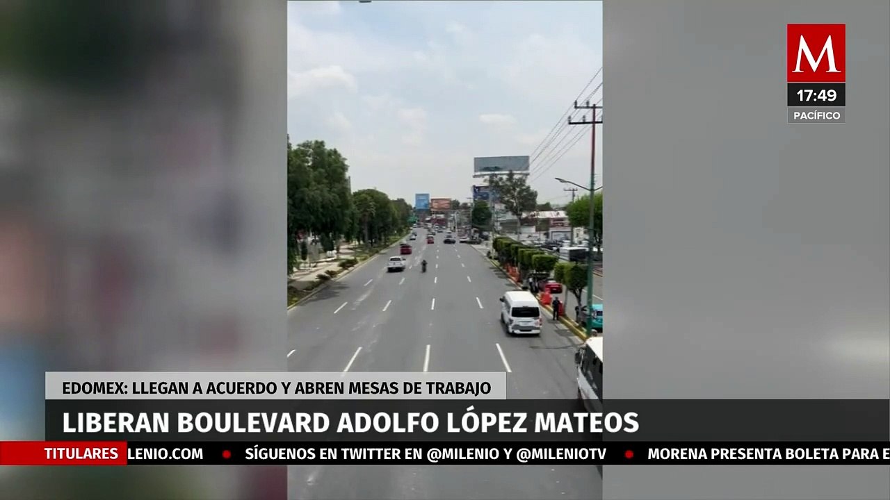 Transportistas liberan Vía López Mateos tras llegar a un acuerdo con las autoridades