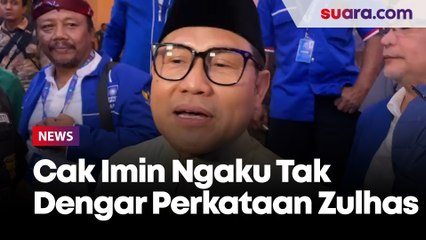 Télécharger la video: Cak Imin Ngaku Tak Mendengar Saat Zulhas Minta Restu Erick Thohir Jadi Cawapres Prabowo