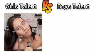 Girls VS Boys Talent
