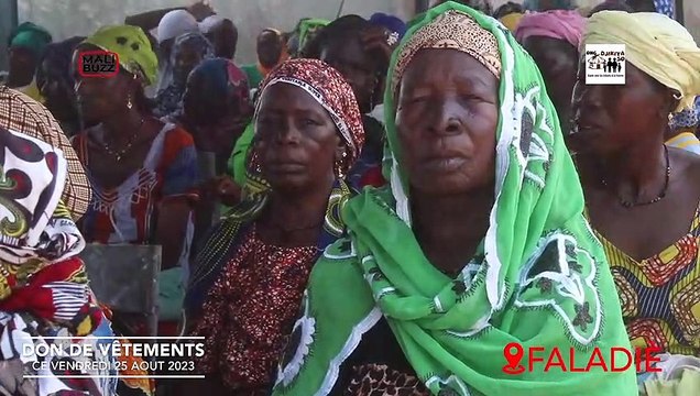 Message en langues locales aux déplacés de Faladiè, de Dieudonné SAGARA, Directeur de Cabinet du gouverneur du District de Bamako
