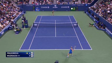 Wozniacki, retour gagnant en Grand Chelem : les temps forts de son succès