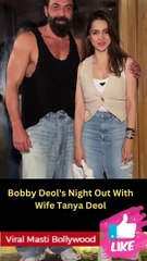 Bobby Deol's Night Out With Wife Tanya Deol
