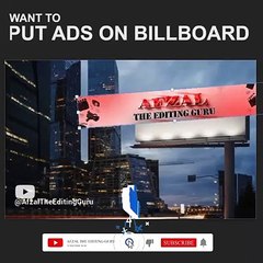 Billboard Mockup Design in Photoshop Tutorial #short
