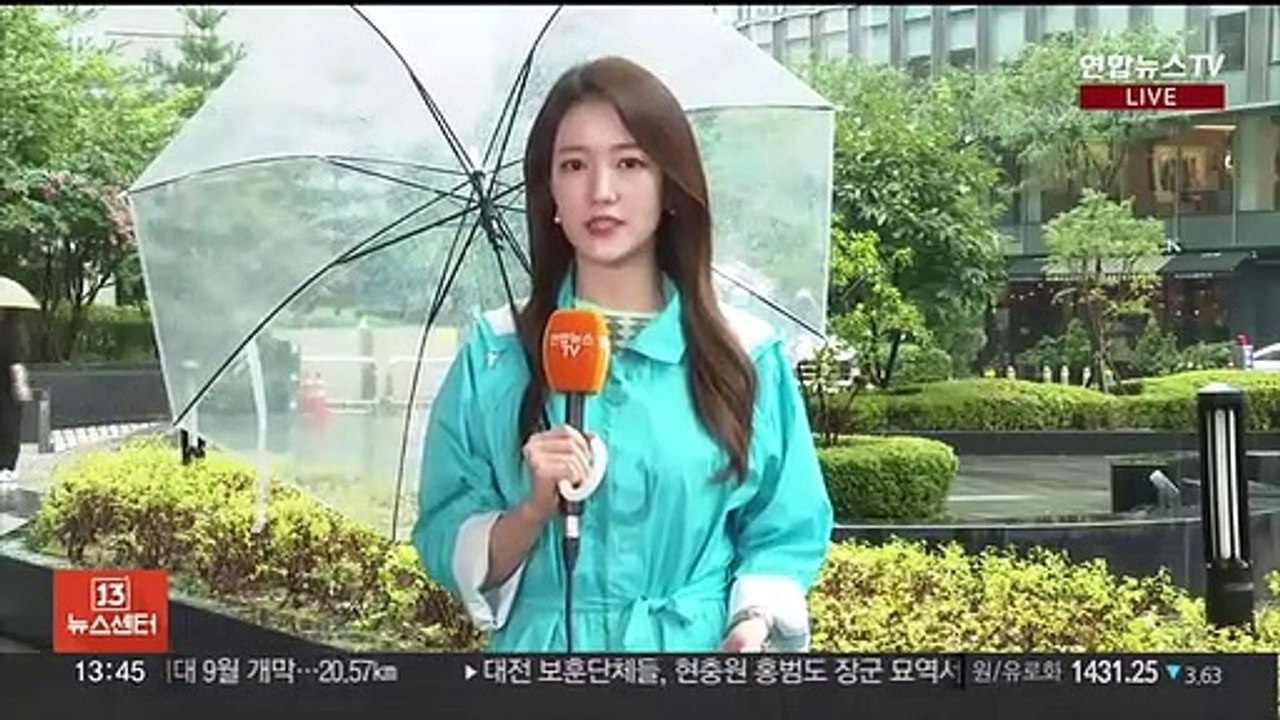 [날씨] 전국 곳곳 세찬 장대비…내일까지 남부 200mm 폭우