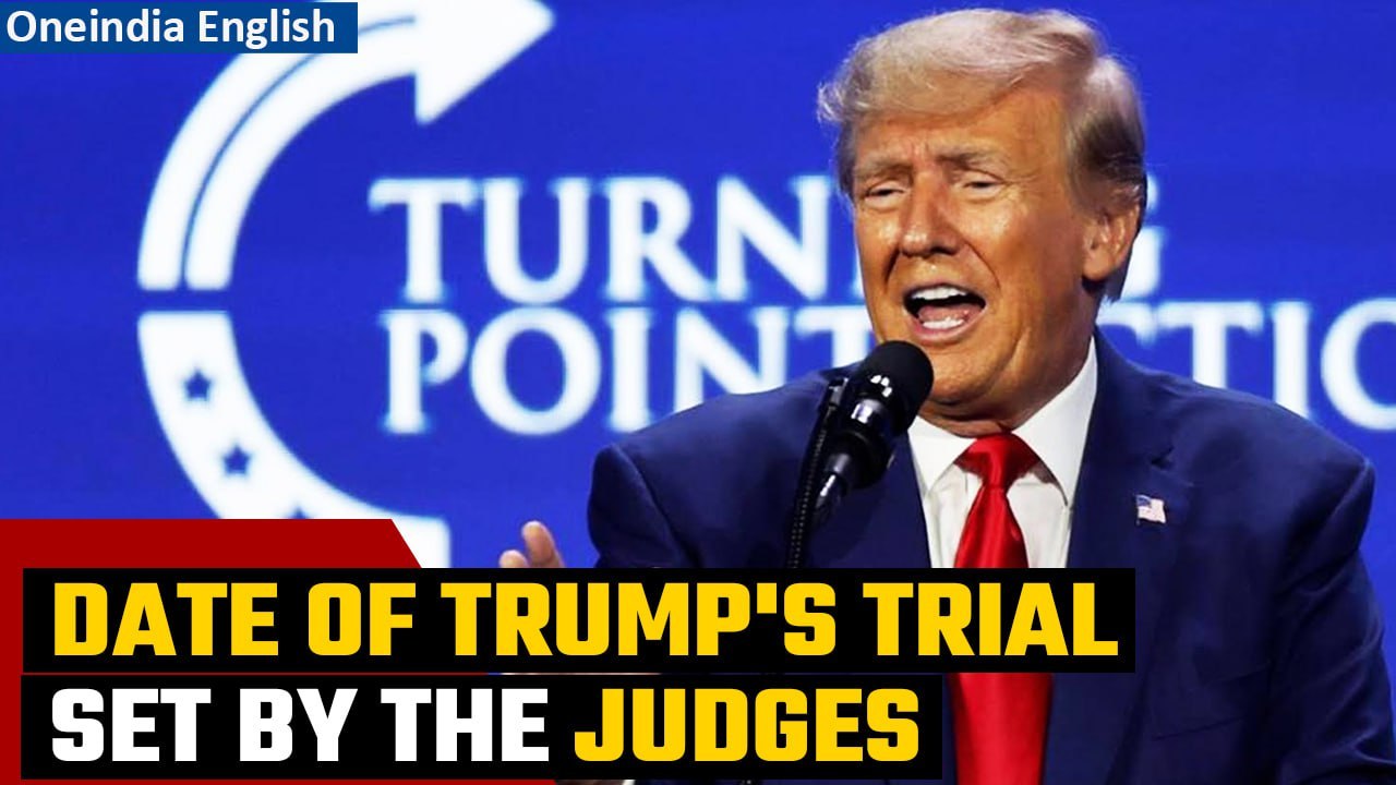 Trump's Election Subversion Case: March 4, 2024 set as trial date against the former President
