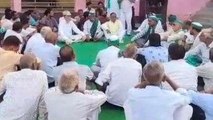हापुड़: भाकियू टिकैत ने किसानों की समस्याओं को लेकर की बैठक