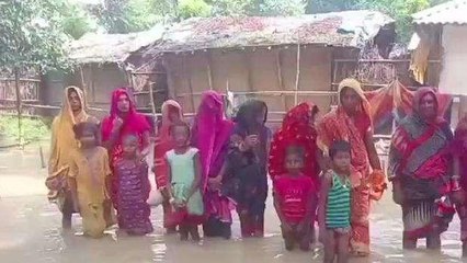 सहरसा: कोसी नदी के जलस्तर वृद्धि से गांव में फैला बाढ़ का पानी, ग्रामीणों की बढ़ी परेशानी