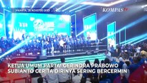 Kala Prabowo Curhat Sering Bercermin Lantaran Dituding Macam-Macam