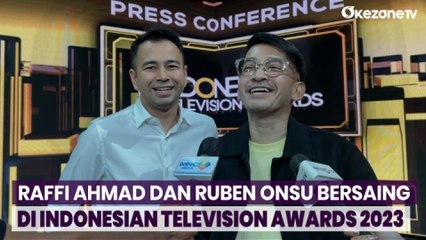 Raffi Ahmad dan Ruben Onsu Saling Bersaing dalam Nominasi Pembawa Acara Televisi Terpopuler ITA 2023