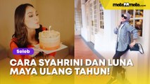 Jomplang, Beda Cara Syahrini dan Luna Maya Rayakan Ulang Tahun Jadi Omongan