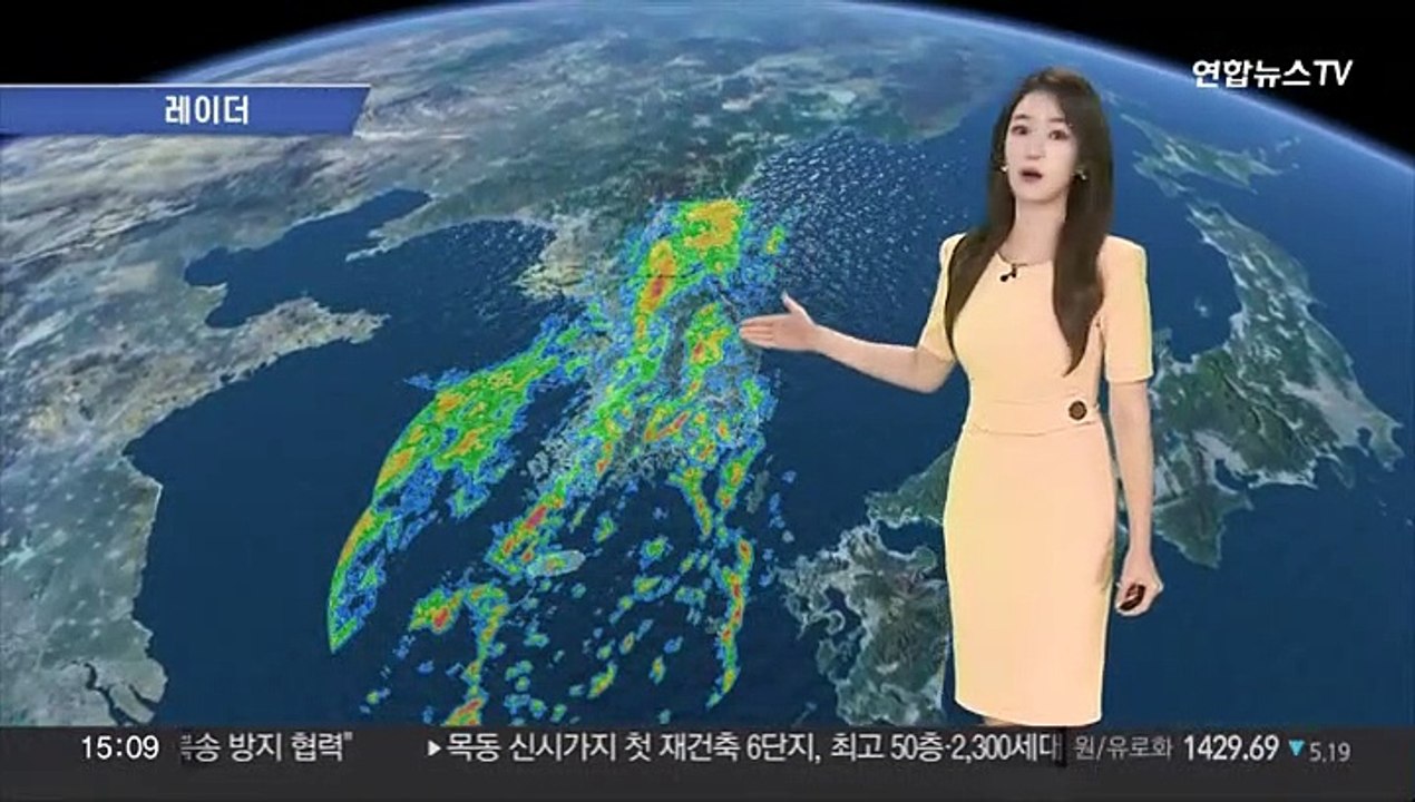 [날씨] 경남 합천 호우경보…내일까지 곳곳 시간당 60mm 호우