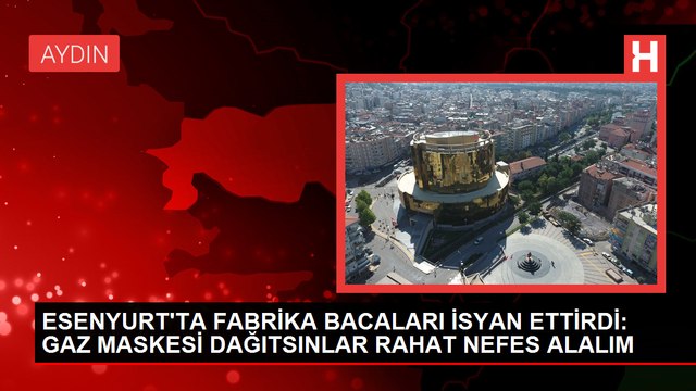 Esenyurt'ta Tekstil Fabrikalarının Dumanı Mahalleliyi İsyan Ettirdi