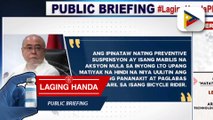 Lisensya ng driver na nasangkot sa viral road rage incident pinatawan ng 90-day preventive suspension ng LTO