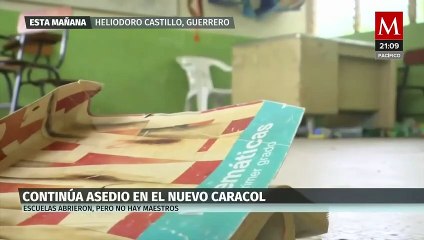 Ola de violencia suspende clases en Chichihualco, Guerrero, y Nuevo Caracol