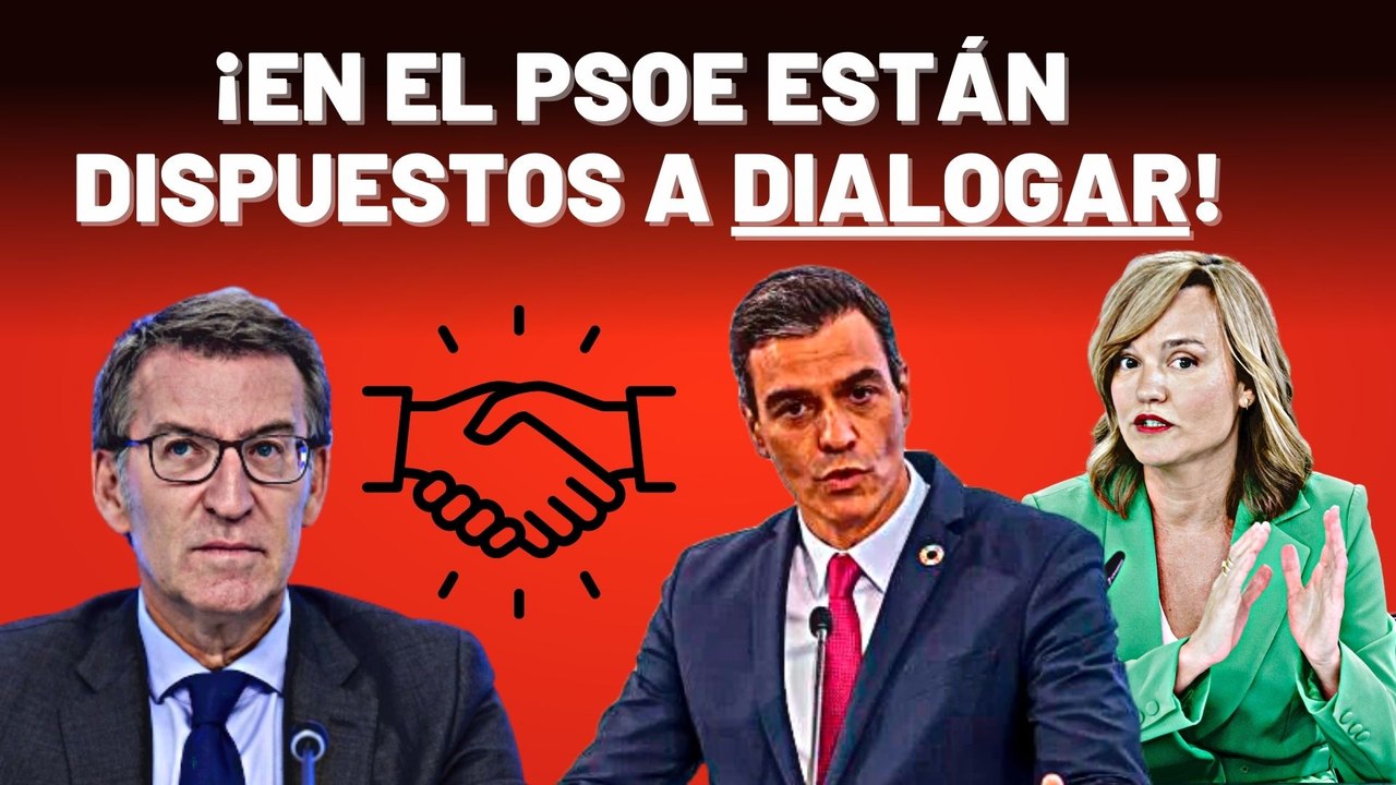 Pilar Alegría confirma que desde el PSOE están dispuestos a hablar con el PP