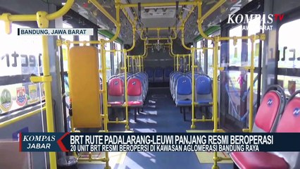 BRT Rute Padalarang-Leuwi Panjang Resmi Beroperasi