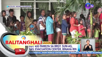 Télécharger la video: Mahigit 400 pamilya sa Brgy. Sum-ag, inilikas; evacuation center, binaha rin | BT