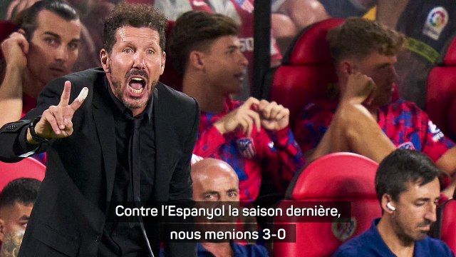 Simeone : Les remplaçants ont fait un excellent travail