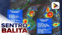 Bagyong #GoringPH, napanatili ang lakas at posibleng mag-landfall sa Batanes; TS 'Haikui,' bahagya pang lumakas