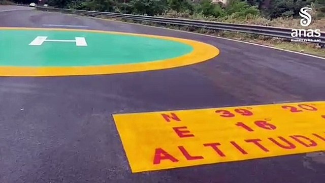 Una nuova piazzola per l'elisoccorso sulla SS107 Silana Crotonese tra gli svincoli di San Fili e Rende