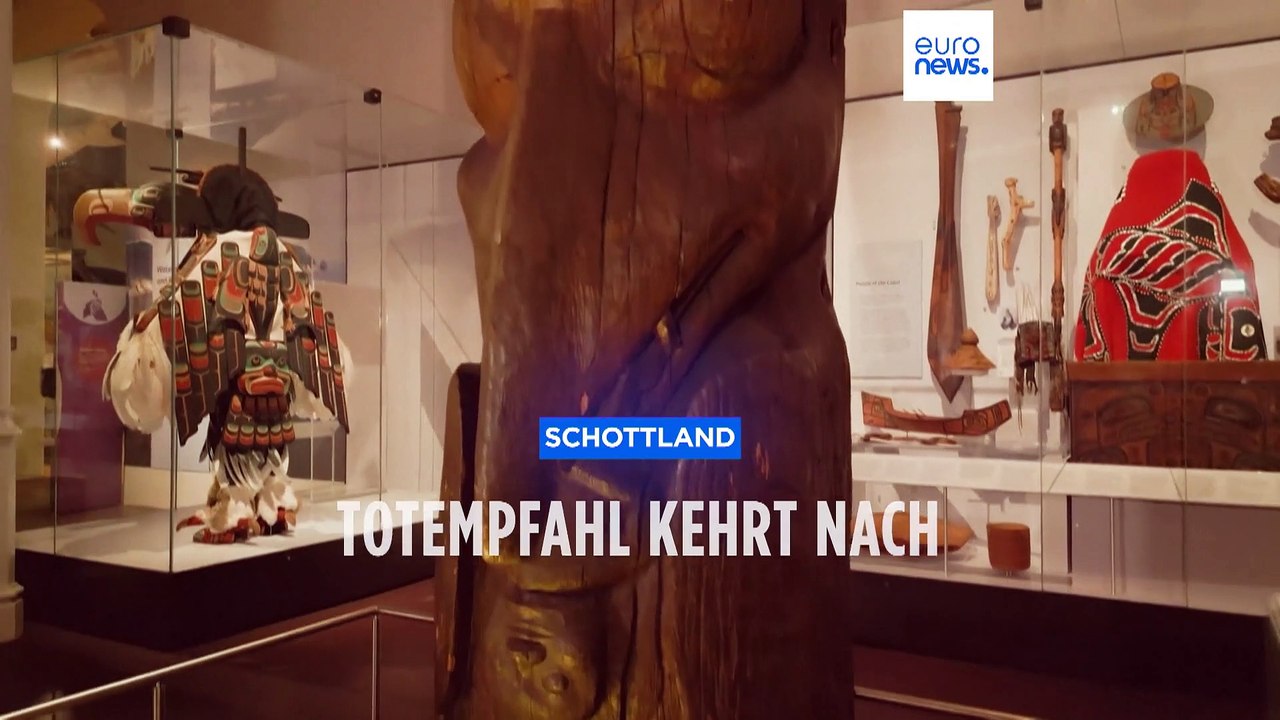 Totempfahl in Edinburgh kehrt zu kanadischen Indigenen zurück