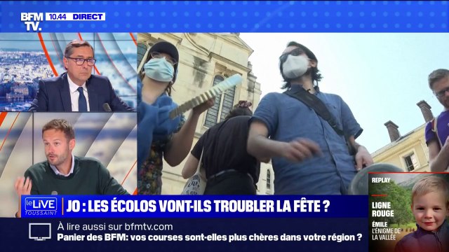 Paris 2024: Je ne partage pas la philosophie, le fond de cet évènement sportif , affirme l'adjoint EELV à la mairie de Paris David Belliard
