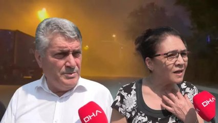 Esenyurt'ta fabrika bacalarından yükselen yoğun duman, mahalleliyi isyan ettirdi