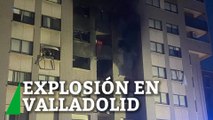 Una explosión de madrugada en Valladolid deja varias personas heridas