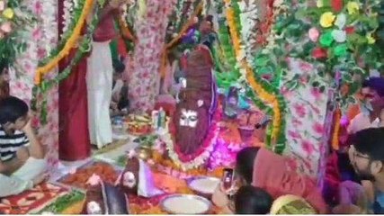 पश्चिमी चंपारण: महाकाल शृंगार और आरती का हुआ आयोजन, भक्तिमय हुआ पूरा इलाका