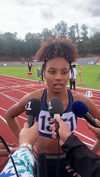 Léa Mithra décroche une médaille d'argent sur le 400 mètres haies.