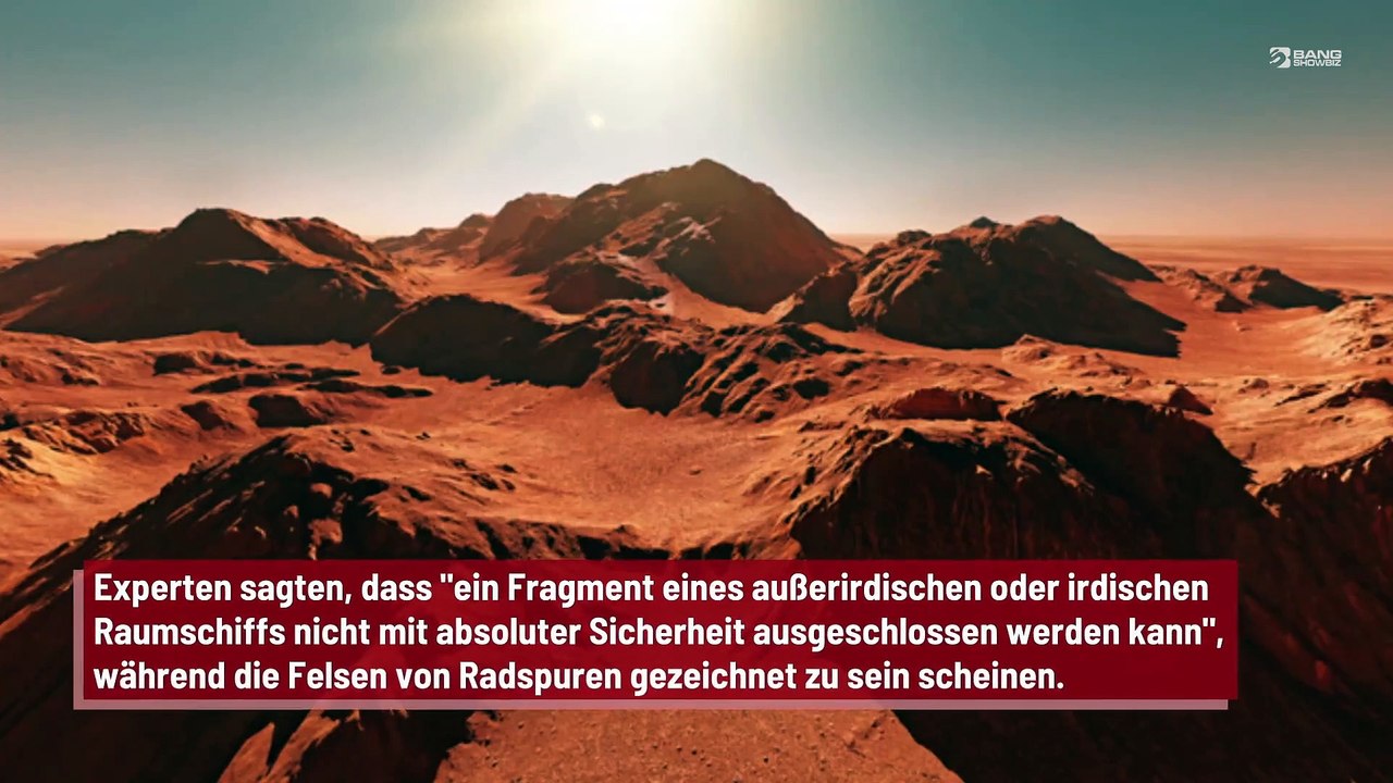 Krater auf dem Mars durch UFO-Absturz verursacht?