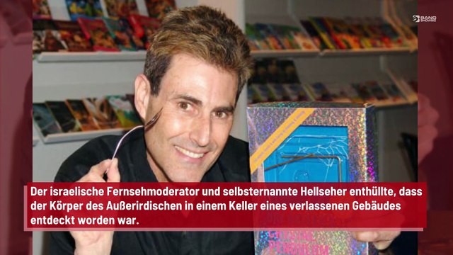 Uri Geller enthüllt Foto eines nackten Außerirdischen
