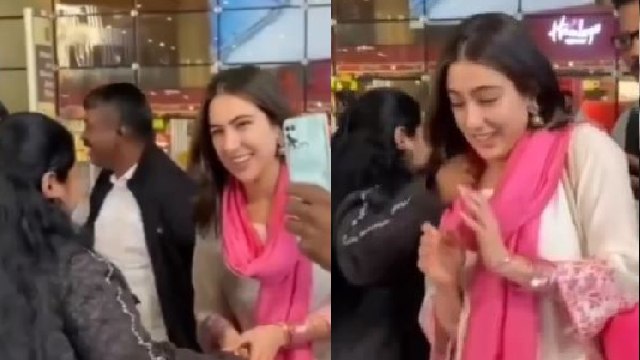 Sara Ali Khan को Female Fan Inappropriate Touch Video, Fans Shocking Reaction Viral | Boldsky