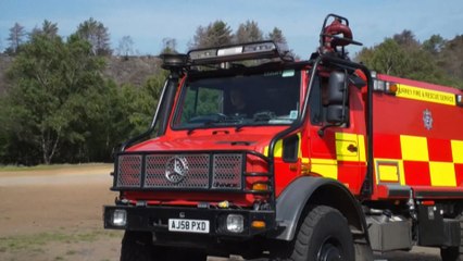 معدات وتدريبات جديدة لمواجهة الحرائق في بريطانيا