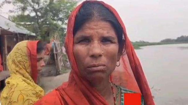 सहरसा: बाढ़ से लोगों की जिंदगी बदहाल, देखिए कोसी की पानी से तबाही का मंजर