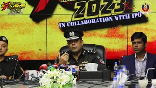 DIG Security Dr. Maqsood Ahmed Press Briefing | 1st Police Extreme Handgun Championship 2023