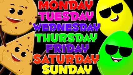 Days Of The Week - Nursery Rhymes And Kids Learning Videos