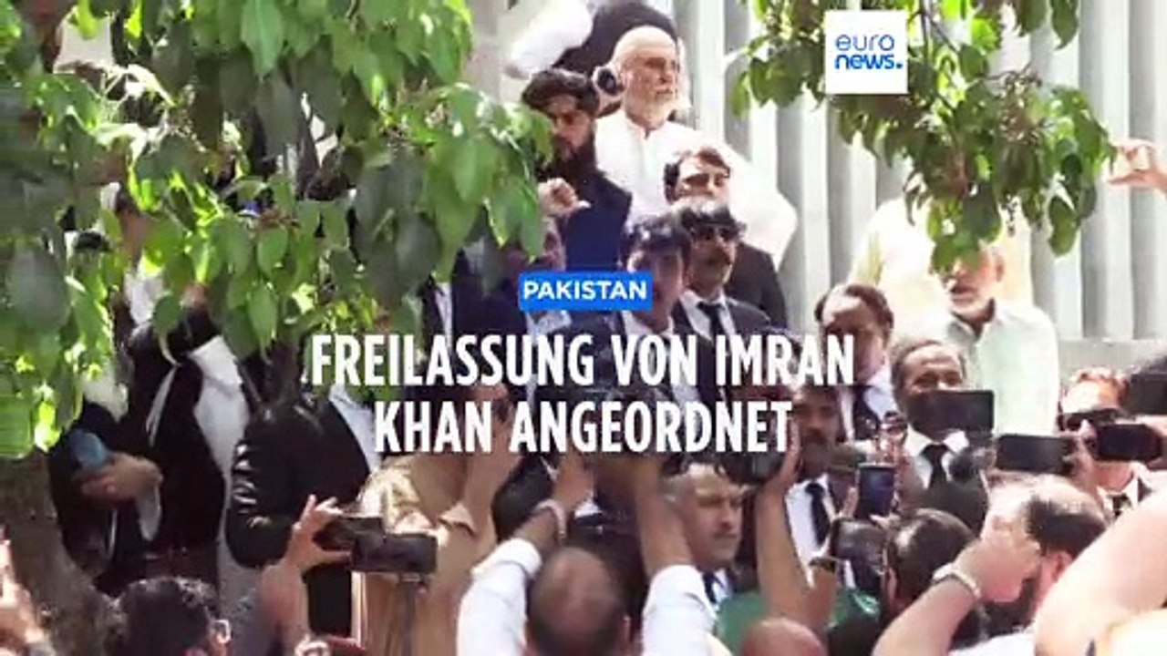 Pakistan: Ehemaliger Premierminister Imran Khan kommt frei