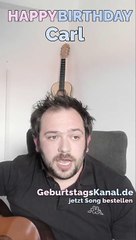 Happy Birthday, Carl! Geburtstagsgrüße an Carl
