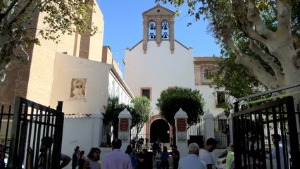 Iglesia Divina Pastora de Motril (Granada) donde la madre de Rubiales hace huelga de hambre