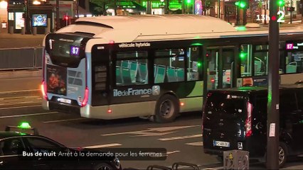 La RATP va généraliser la descente à la demande après 22h entre deux arrêts à partir de vendredi pour les bus parisiens, annonce la présidente d'Ile-de-France Mobilités, Valérie Pécresse