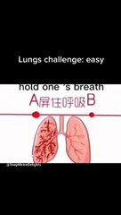 Let's Test your lungs #shorts #viral #funny