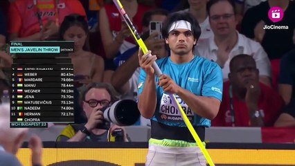 Neeraj Chopra won the Gold Medal in championship